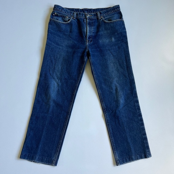 Vintage Women's Polo Ralph Lauren Saturday Jeans Denim Size 14X27 - Picture 1 of 16